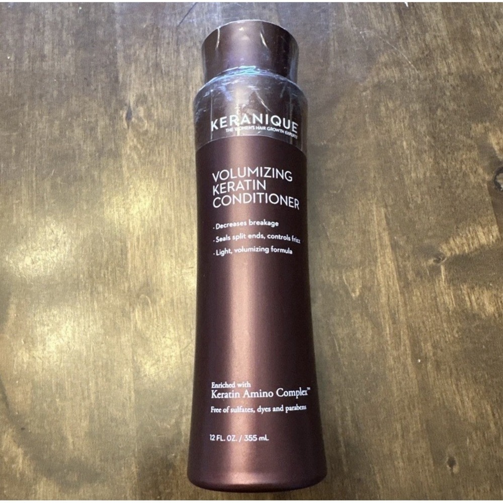 Keranique Volumizing Keratin Conditioner - NEW Factory Sealed - 12 fl. oz
